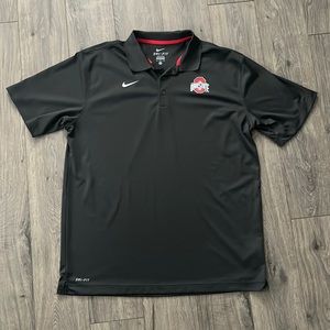 Ohio State Nike Polo - XL Dri-Fit